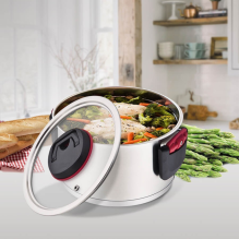 Каструля зі складними ручками нержавійка 1,6 л/ 2,3 л / 3,2 л /4,2 л/ 5,5 л