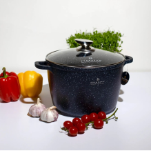 EB-1173 Глибокий Каструль 14,0 Лтр. Зі Скляною Кришкою