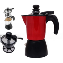 EB-3791 Кавоварка Гейзерна (Moka Cream) На 3 Чашки