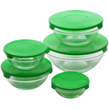 FRU-432 Набір З 5 Круглих Скляних Судочків